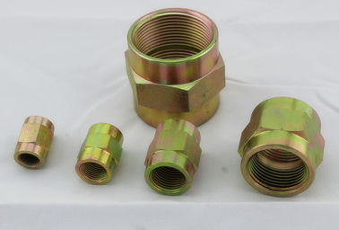Accessori per tubi idraulici infilati BSPT femminili, connettori idraulici del tubo flessibile